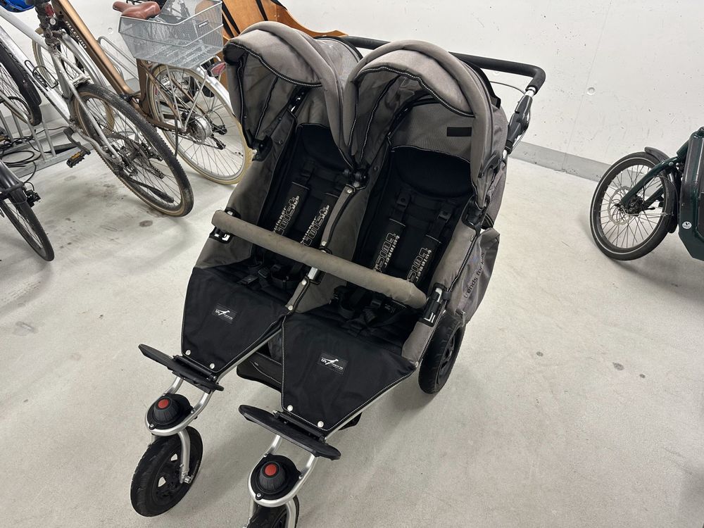 TFK Twinner Twist Duo Zwillingskinderwagen mit viel Zubehör Kaufen