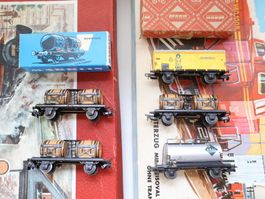 Märklin 5 x Güterwagen Antik + OVP Leerkarton Sets H0 - Rar