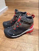 Kinder Wanderschuhe, Gr. 30, Quechua, anthrazit rot, neuwert