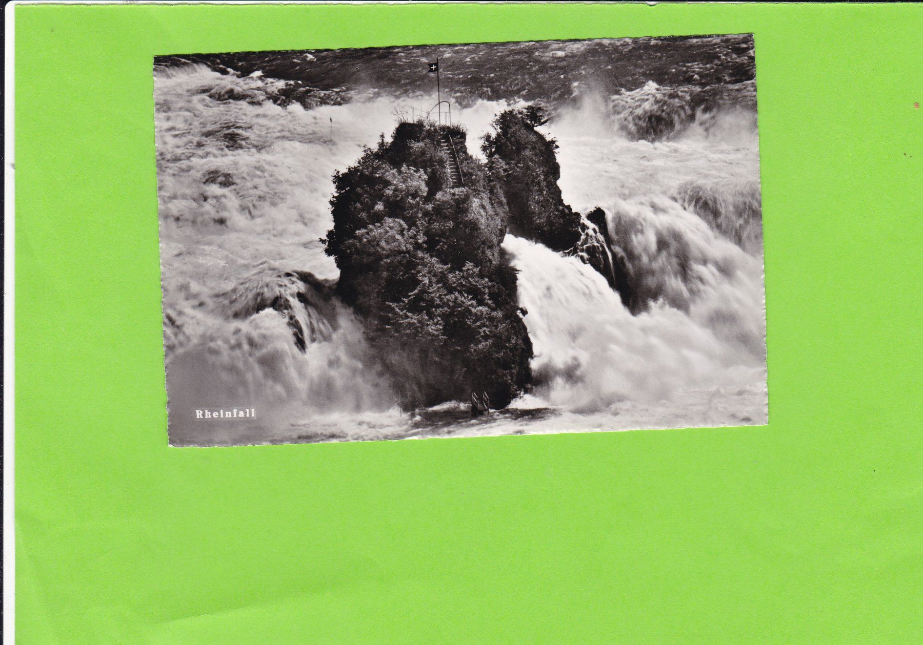 Ansichtskarten: Rheinfall – Gebraucht aus St. Peterzell von neckertal