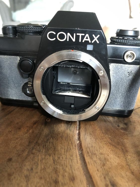 Contax Spiegelreflex aus den 80er Jahren | Kaufen auf Ricardo