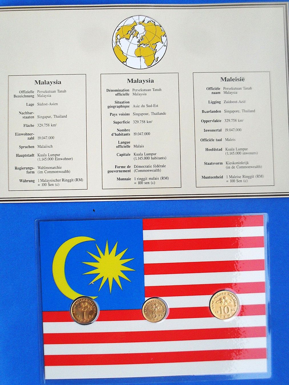 Tutti le monete: MALAYSIA - Münzen vergoldet – Usato da zuerich venduto da Ocean99 2