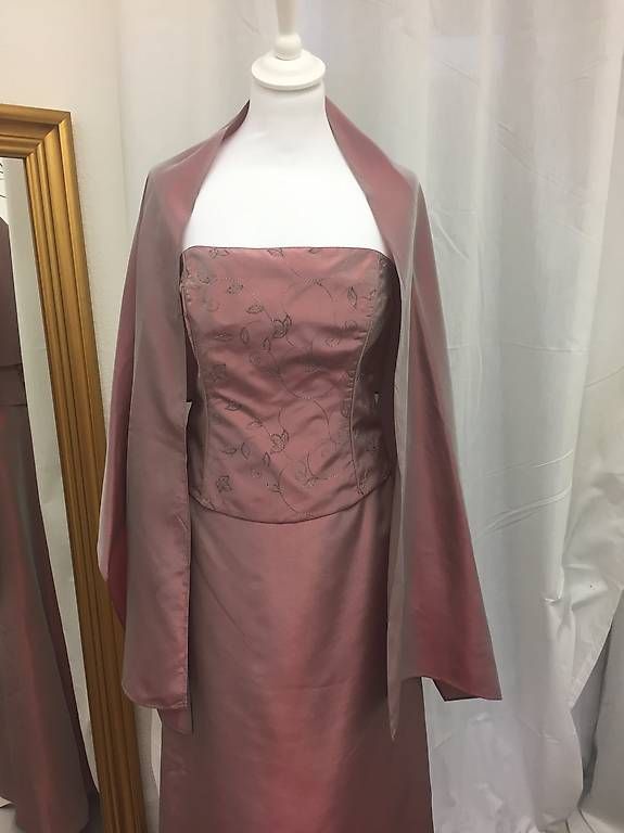 Vestiti: Abendkleid, Lang, altrosa, mit Solla, Gr. 38 – Usato da Lyss venduto da stubenwagen 4