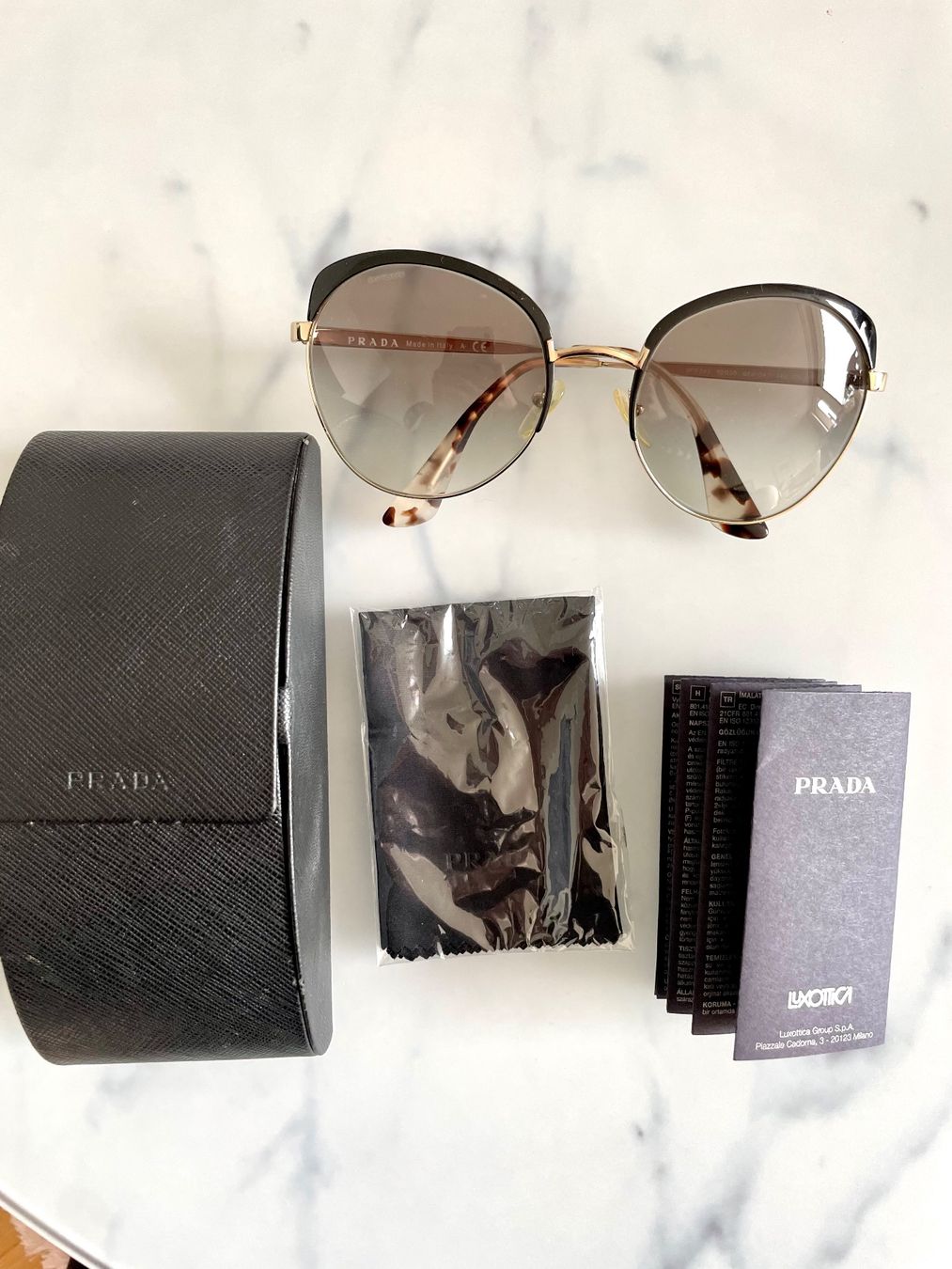 Prada Occhiali & Lenti: Prada Damen Sonnenbrille SPR 54S – Usato da Triesen venduto da antonellaaa_ 8