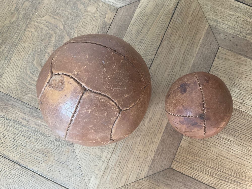 BAY PU-LEDER Medizinball Medizin Ball Medizinbälle 7 Kg