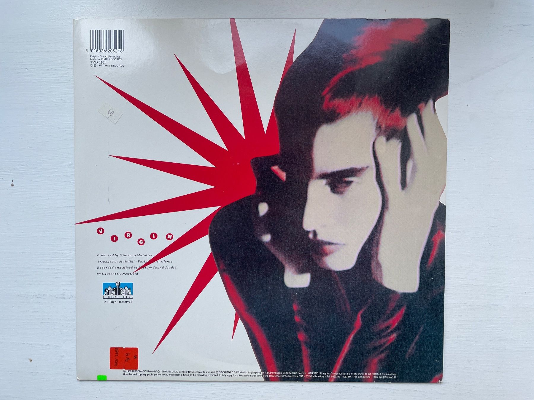 Dischi in vinile: Virgin - Only You - 12" Maxi, 1989 – Usato da Zürich venduto da Andy_t71 1