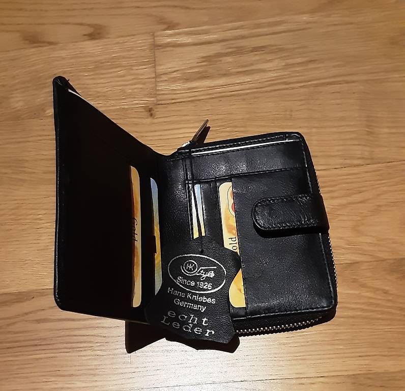 Portamonete: Portemonnaie aus echtem Leder – Usato da Gossau SG venduto da lad_pwg5 1