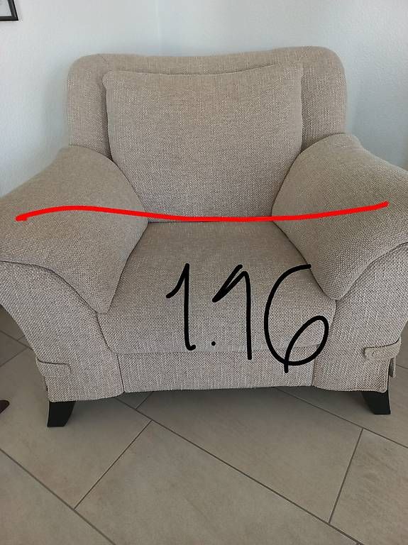 Fauteuils:  Sessel Natuzzi mit Puff – D'occasion à Niederhasli par log_5ffv 4