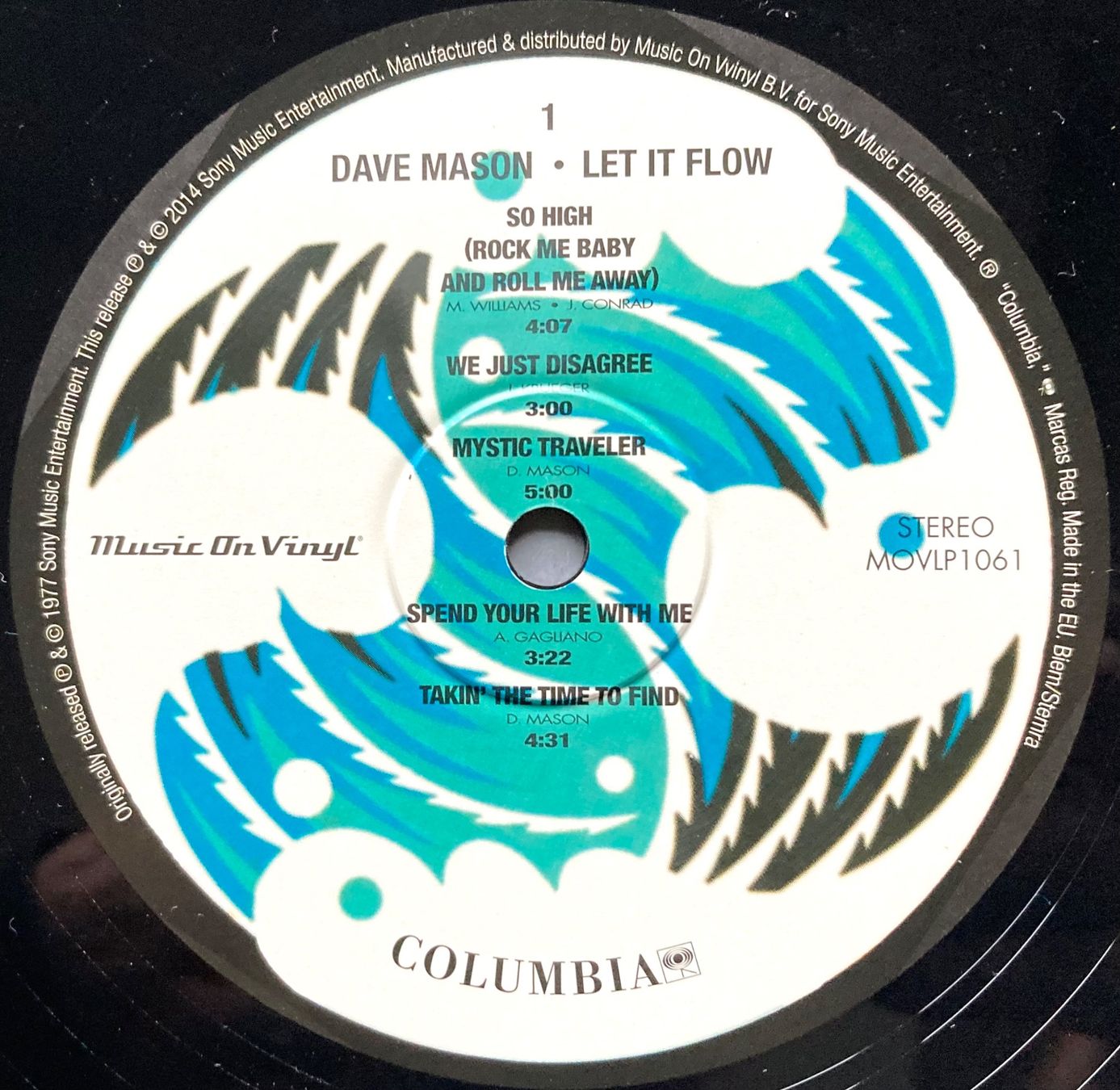Dischi in vinile: DAVE MASON - LET IT FLOW – Usato da Poliez-Pittet venduto da Newtown-Records 3