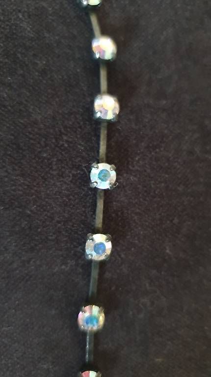 Catenine: Halskette mit Strass, 40 cm – Usato da Hilterfingen venduto da boal1980 1