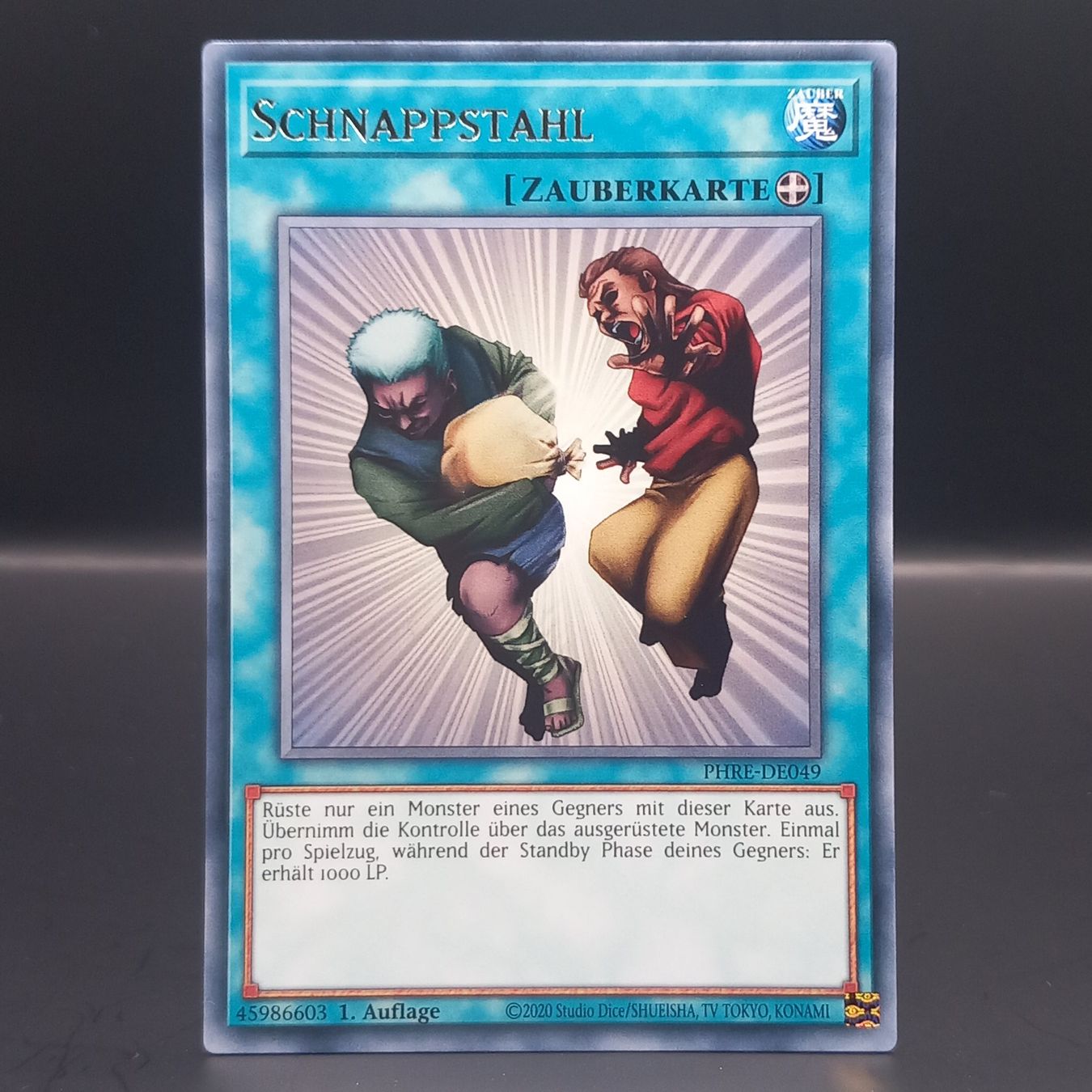 Yugioh Carte collezionabili: Schnappstahl - Rare - DE – Nuovo (secondo la descrizione) da Basel venduto da LegacyLink