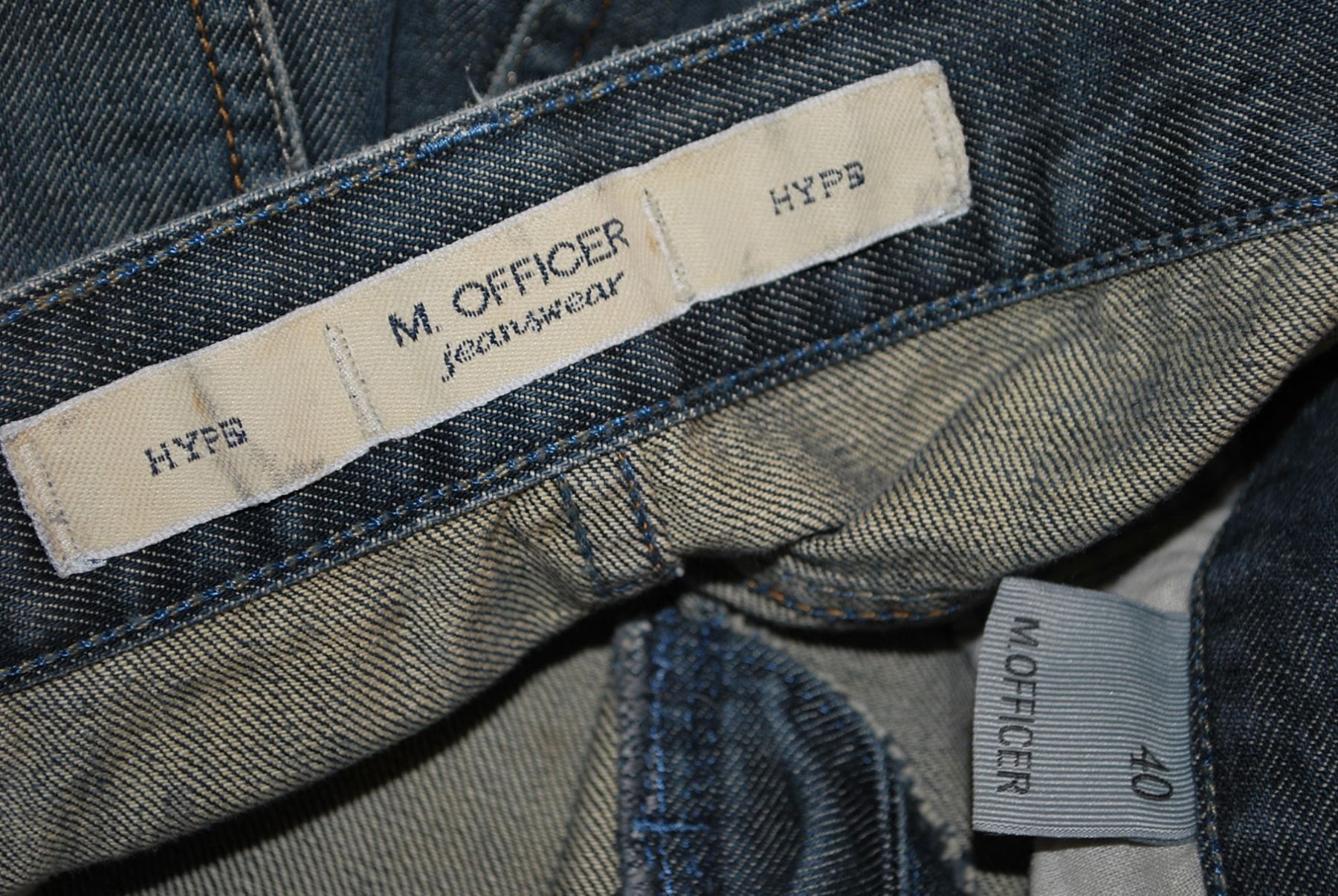 Jeans: Jeans M. OFFICER "Hype"    Taille/Grosse 40 – D'occasion à Cossonay-ville par Super-Price-Quality 9