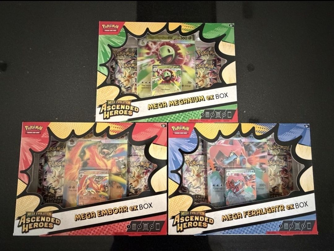 Pokémon Carte collezionabili: Pokemon Ascended Heroes Boxes 3pcs – Nuovo e nell'imballaggio originale da Hohentannen venduto da MagmaCollectibles