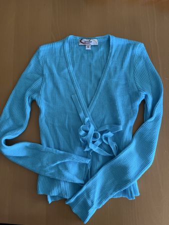 Danse/yoga cache coeur turquoise jennyfer taille S bon état
