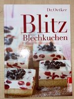 Dr. Oetker Blitz Blechkuchen Kochbuch guter Zustand