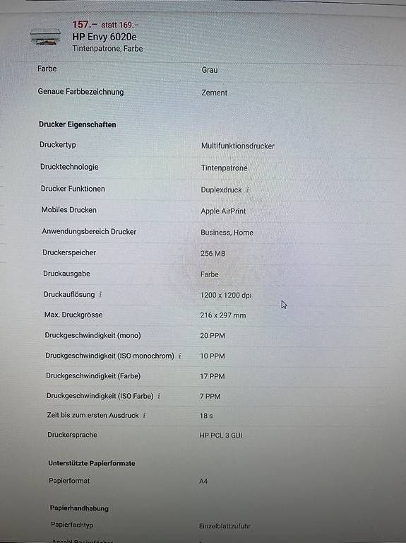 Stampanti: HP Drucker – Usato da Stettlen venduto da mel_tg52 1