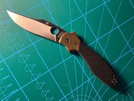 Spyderco Schempp Bowie - C190CFP Messer Taschenmesser