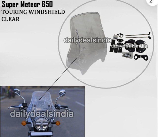Tutti i ricambio per moto: Windschutzscheibe Zubehör Wind Screen Super Meteor 650 – Nuovo e nell'imballaggio originale da Studen SZ venduto da Zeneli99 2