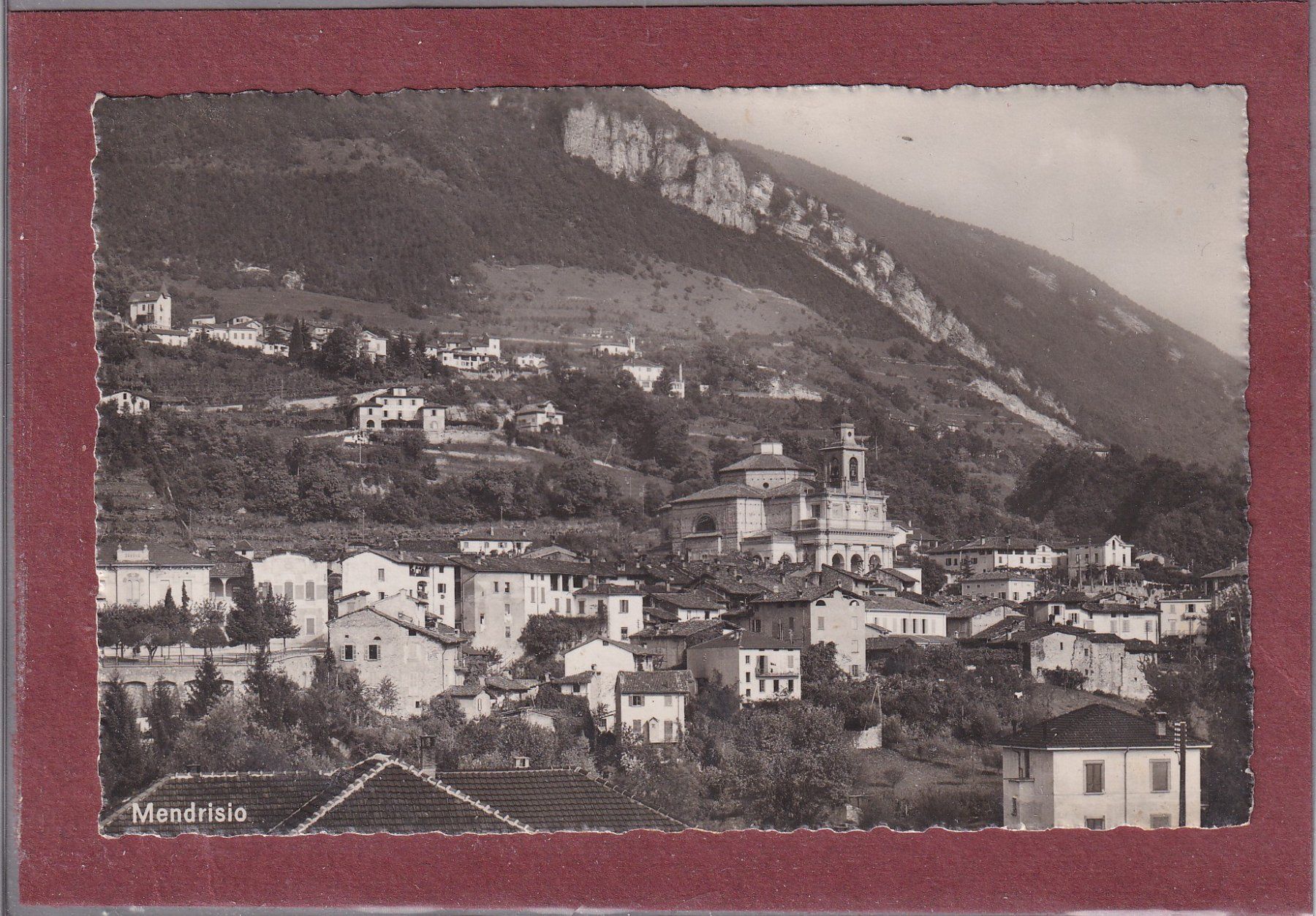 Cartoline postali: Mendrisio - Stazione - 1941 – Usato da Orvin venduto da Pyaeschli