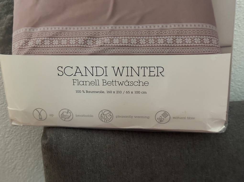 Biancheria da letto: Flanell Bettwäsche Gr. 160x210 – Usato da Sarnen venduto da Sejosa15 3