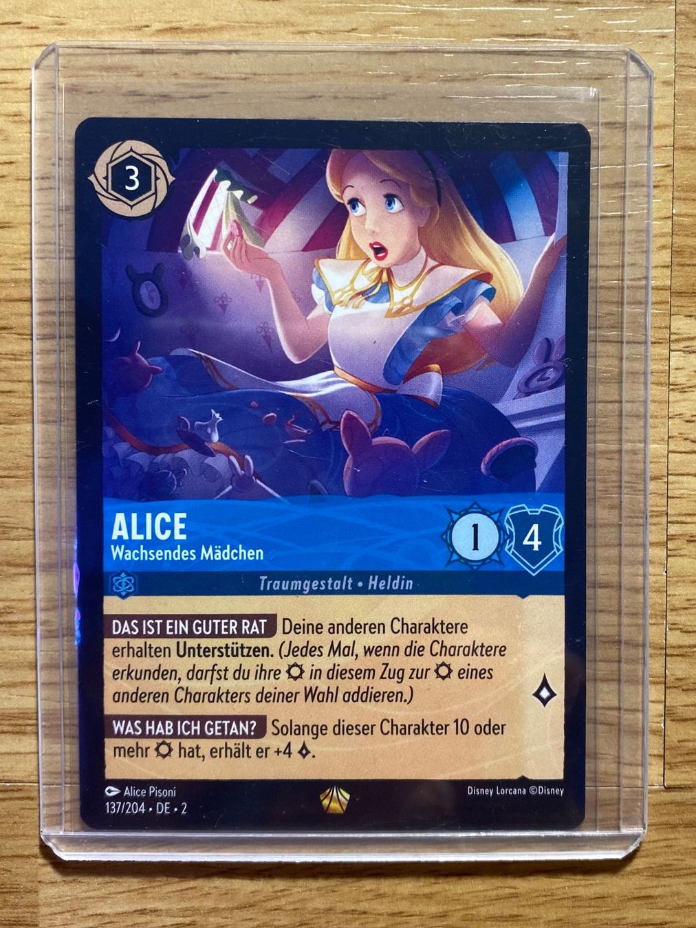 Disney Carte collezionabili: Alice DE 137 Disney Lorcana 2 – Nuovo (secondo la descrizione) da Rafz venduto da SaintCruz