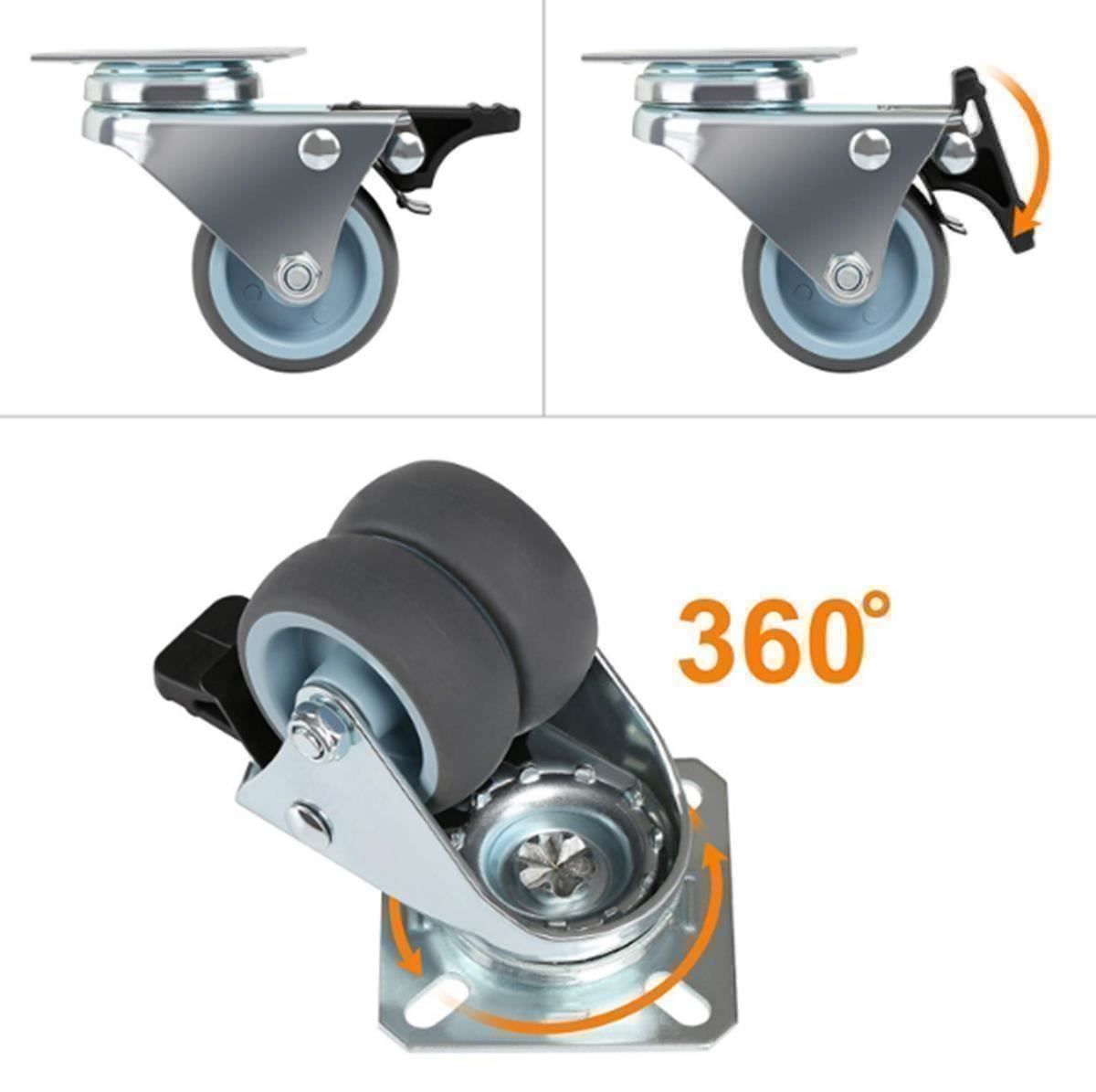 Altro per stoccaggio & trasporto: 4x Lenkrollen Möbelrollen Transportrolle – Nuovo (secondo la descrizione) da Thun venduto da keller001 1