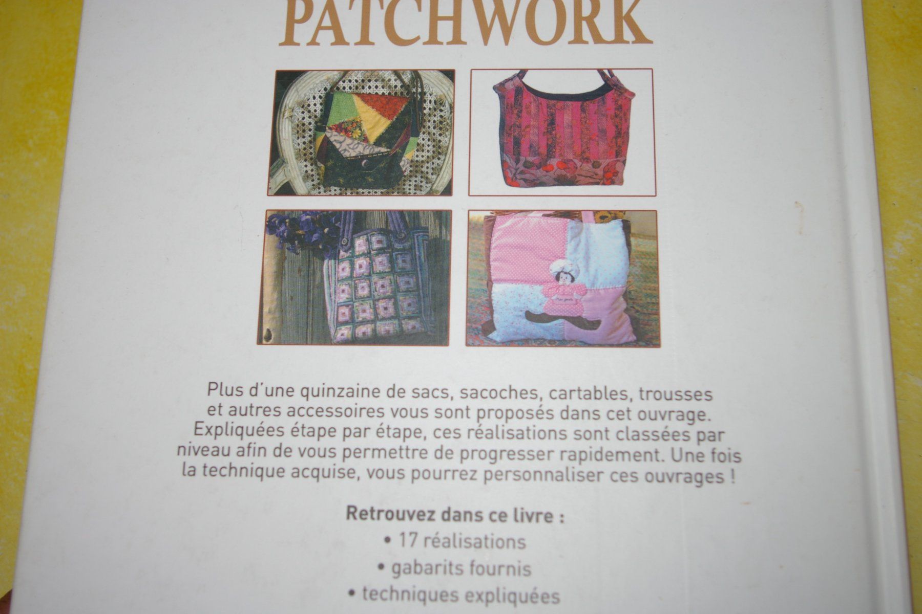 Schnittmuster: livre patchwork – Neu (gemäss Beschreibung) aus Granges (Salvan) von SSMLE 2