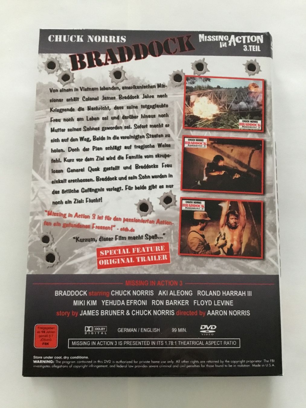 Tutti i DVDs: Braddock Missing in Action dvd Kleine Hartbox – Nuovo (secondo la descrizione) da Blauen venduto da berlingo65 1