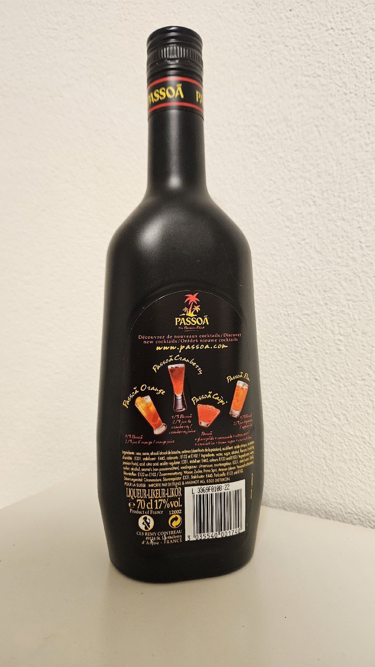 Bevande alcoliche: Passoã Likör Passionsfrucht 70 cl – Nuovo e nell'imballaggio originale da Schaan venduto da car_wrv2 1