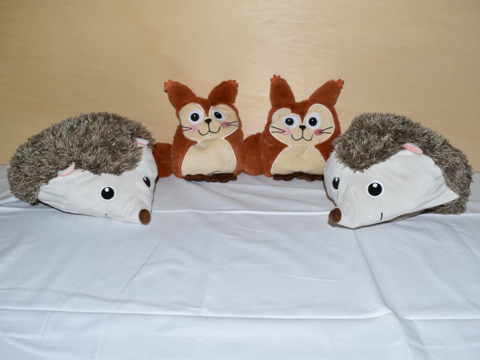 Coop Coperte: Stofftier Set Igel Eichhörnchen: Decke & Wärmekissen, top! – Usato da Speicher venduto da Indigoblau_3 1