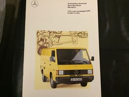 Mercedes-Benz MB 100 D Verkaufsprospekt Oktober 1989