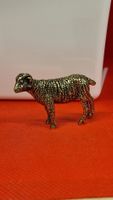 Messing Schaf Figur, Vintage Deko, Glücksbringer 🐑!