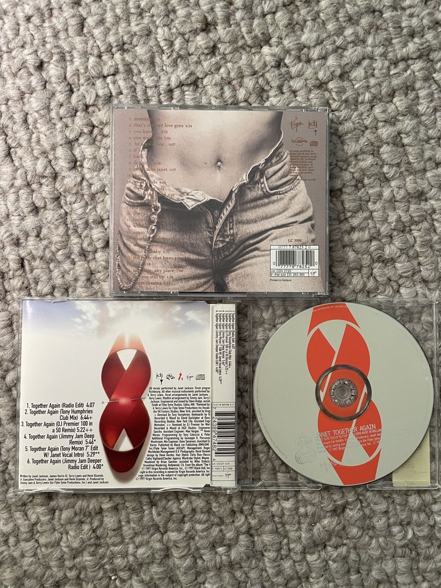 CDs: 2x Janet Jackson  – Gebraucht aus Reinach AG von trigger7811 1