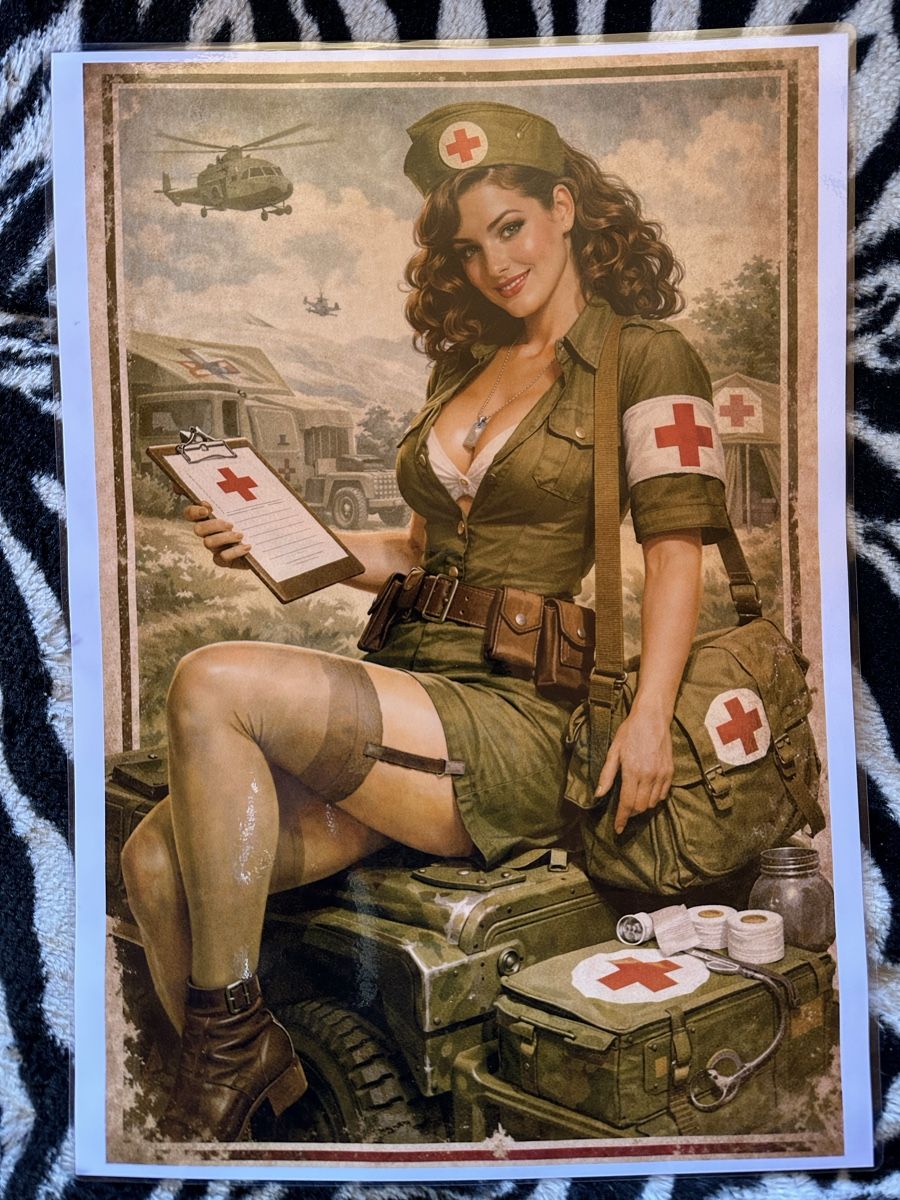 Foto & Immagini: Pin up army Militär  – Nuovo (secondo la descrizione) da Reinach AG venduto da rares75