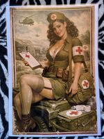Pin up army Militär 