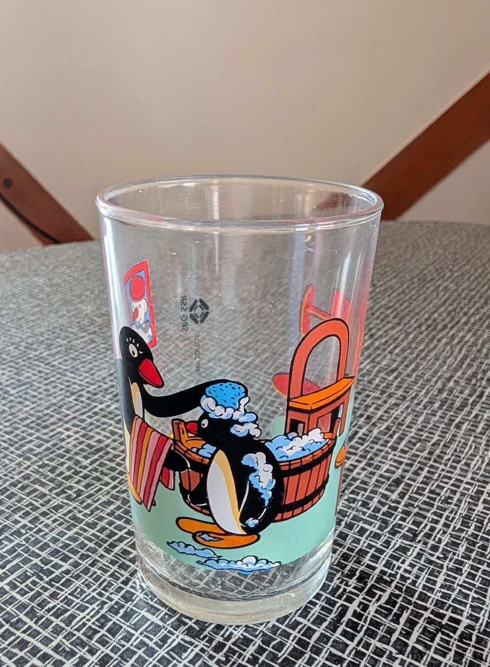 Verres: Pingu Glas mit Pingufigur(Bully) – D'occasion à Nänikon par Haexli_70 2