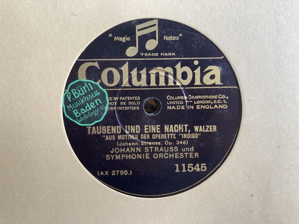 Schallplatten: Schellackplatten Schellack Schallplatten Oper Weihnachten – Gebraucht aus Brugg AG von Schlumpf1962 3