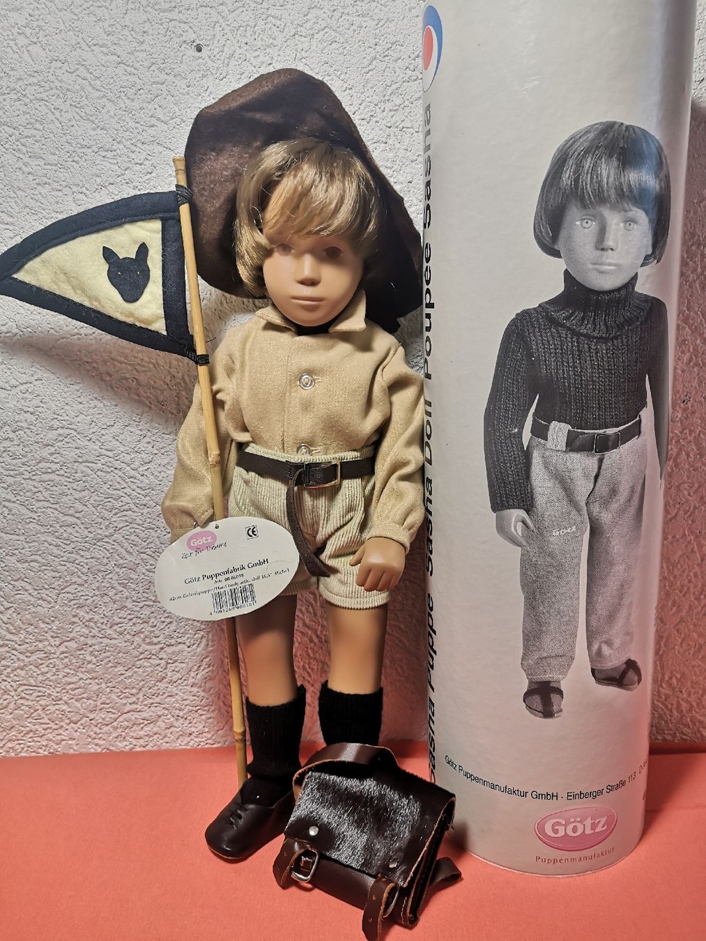 Götz Puppen: SASHA GÖTZ PUPPEN MICHEL – Neu (gemäss Beschreibung) aus MUEHLEBERG von Cocolinette
