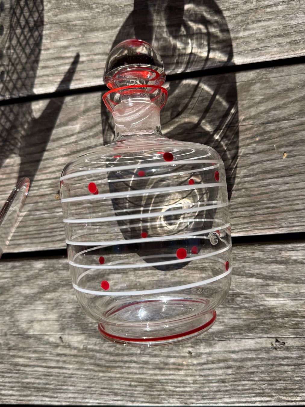 Geschirrsets: Antikes Glas Geschirrset mit Muster gebraucht – Gebraucht aus Wittwil von Schnaeppli64 2