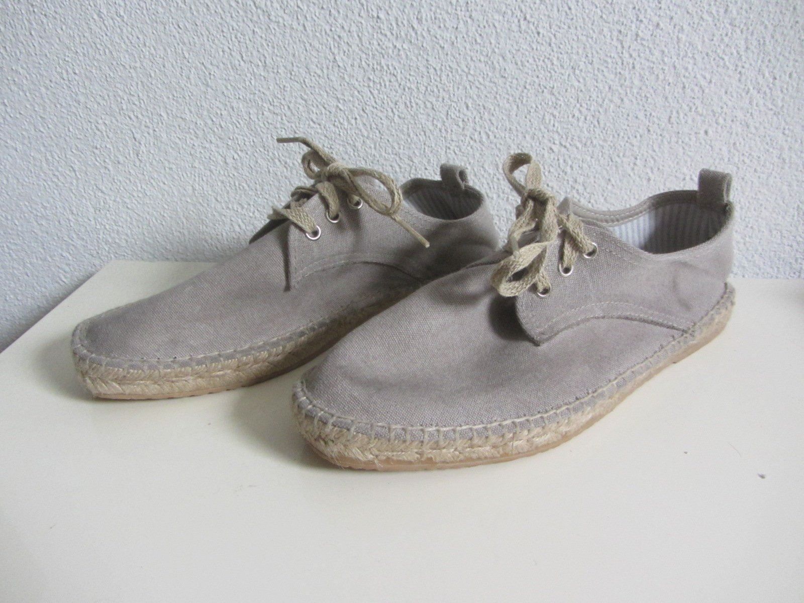 Scarpe da uomo: ONIRO - Espadrilles Schuhe grau-taupe 40 – Usato da Zürich venduto da Diazaio