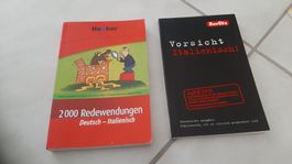 K..108 R A) 2 Sprachbücher Deutsch-Italienisch