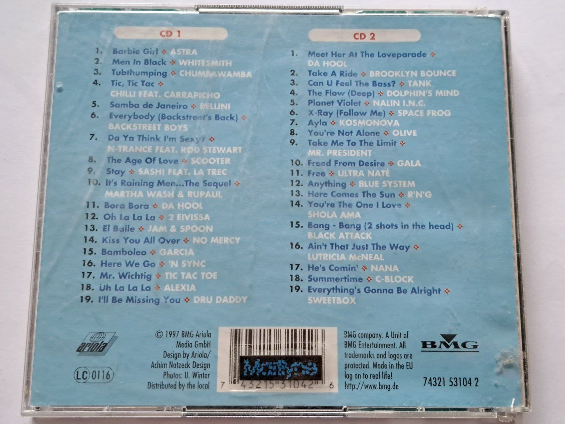 CD: 2 Cds Mega Party Power mix 98 – Usato da Pully venduto da bro_n52j 3