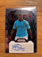 Panini Prizm Yaya Toure Manchester City Autogramm