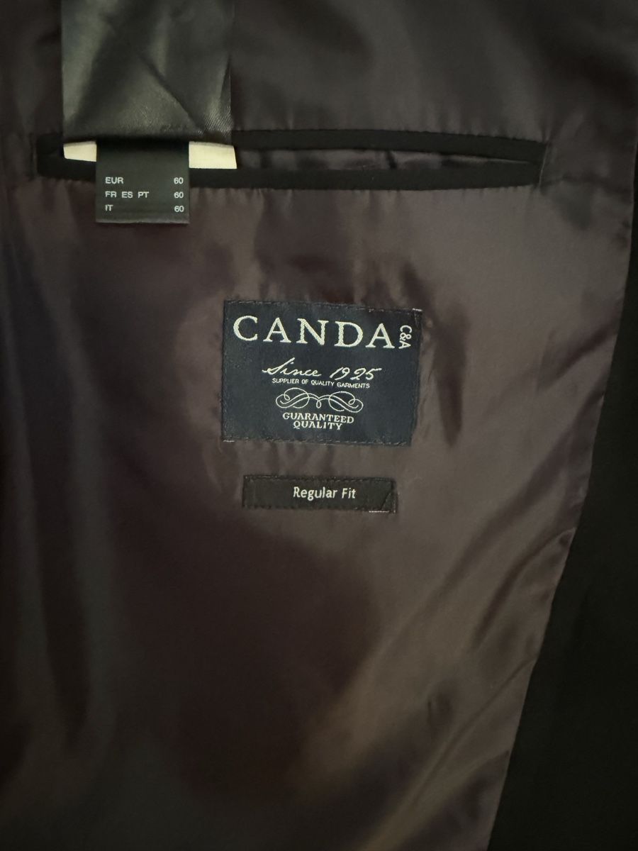 Completi: Anzug CANDA Herren Grösse 50 regular fit schwarz – Usato da Kloten venduto da Swissplates 1