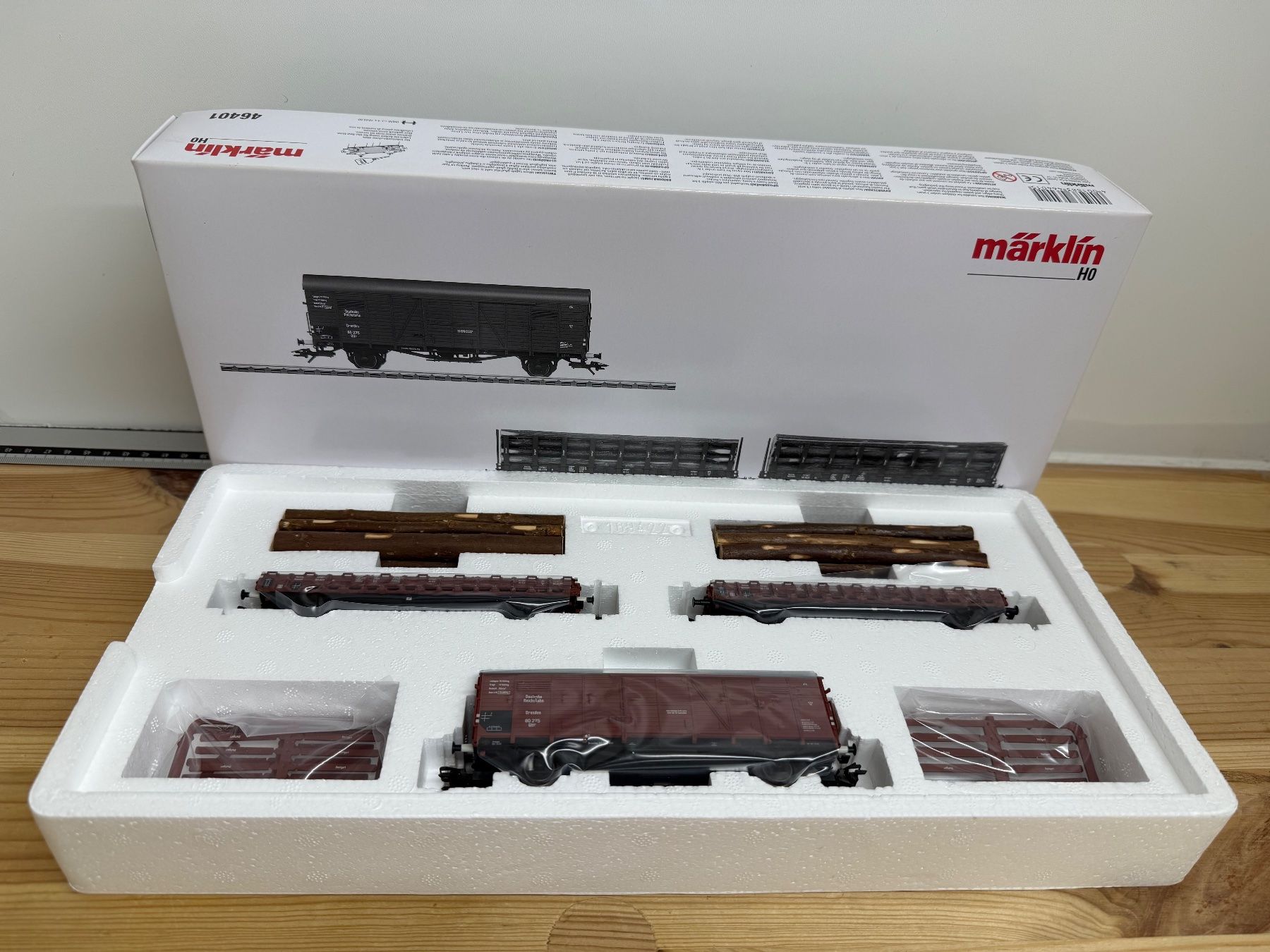 Märklin Modellini di ferrovie: Märklin 46401 Güterwagen-Set DRG – Usato da Büsserach venduto da ModellbahnDepot 1