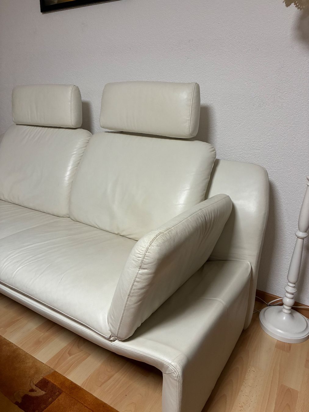 Divani: LEU Swiss Echtleder Couch Modell Bianca – Usato da Amriswil venduto da Fisch79 5