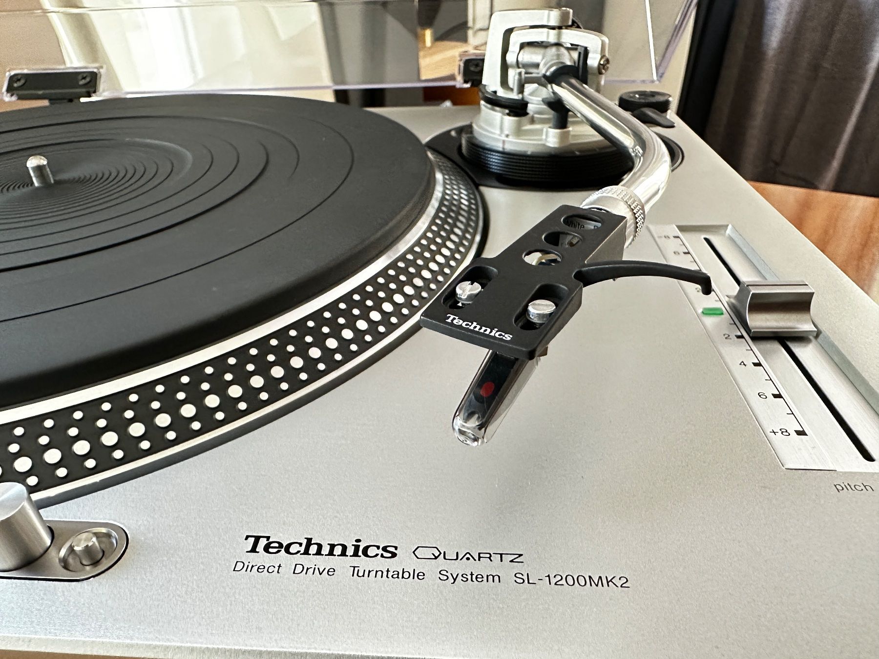 Technics Giradischi: Technics SL-1200MK2 giradischi Direct Drive QUARTZ argento – Usato da Tesserete venduto da BarroNegro 2