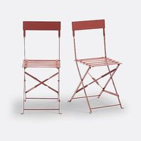 2er-Set Klappstühle Ozevan, Metall | LA REDOUTE INTERIEURS