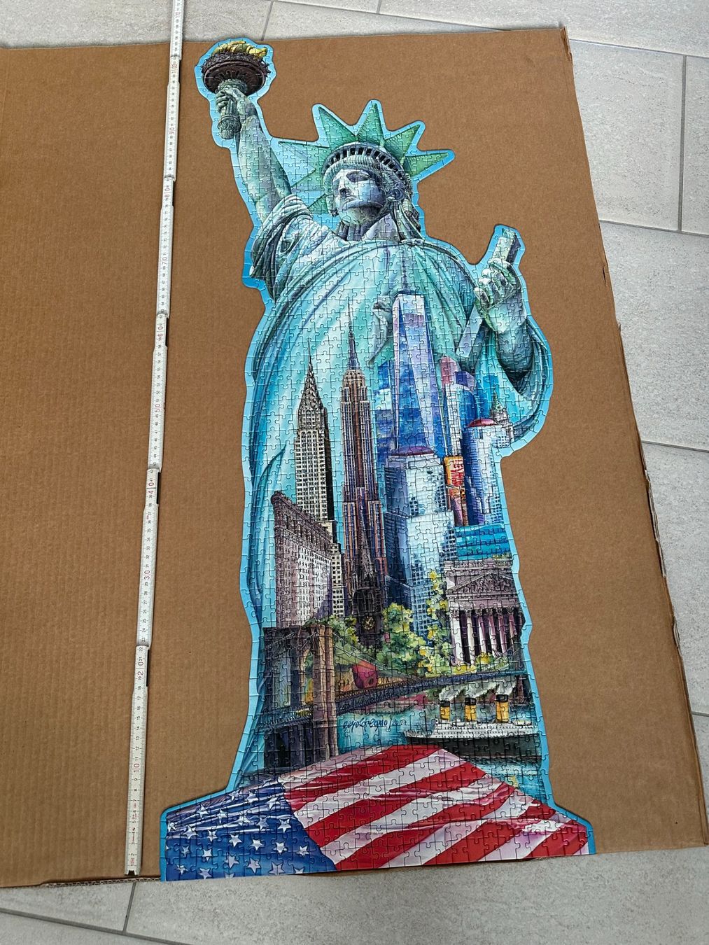 Ravensburger Puzzle: 2 aussergewöhnliche Ravensburger Puzzles "Silhouette" – Usato da Zürich venduto da Linthi1 6