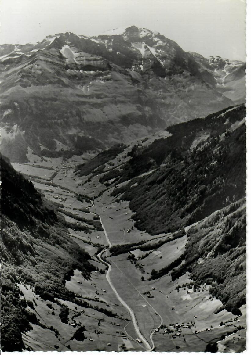 Cartoline postali: Flugaufnahme Elm – Usato da Hochdorf venduto da Ziegel-16